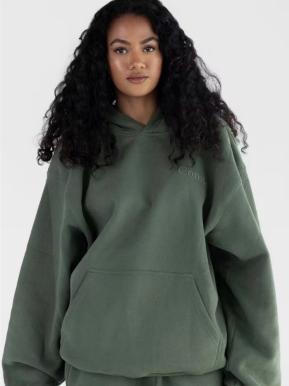 Comfrt Minimalist Hoodie FOREST